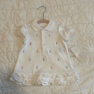 NEW! Ralph Lauren Polo multi-logo dress